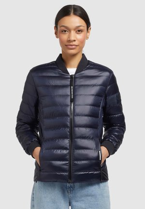 MAUDE SHINY - Bomberjacke - dunkelblau