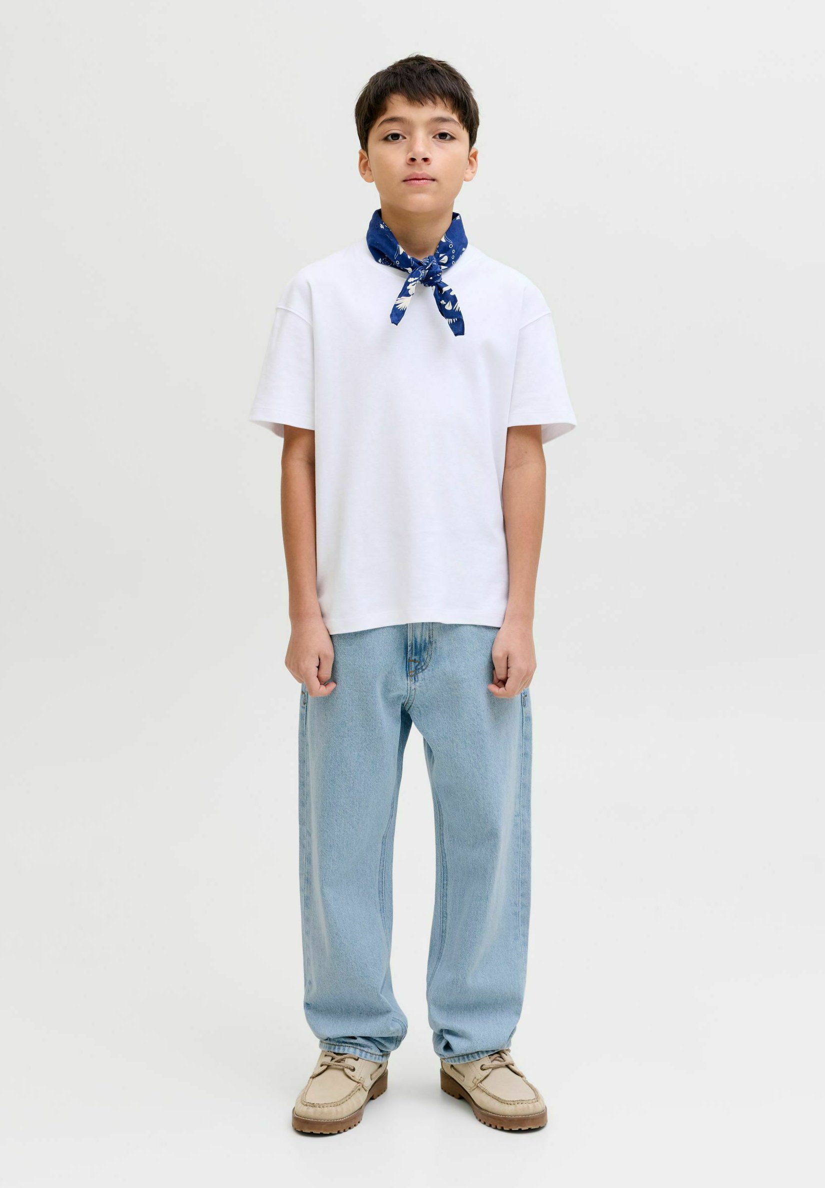 JACK & JONES Jeans Garçon - Jean Enfant 100% Coton Qualité Danoise