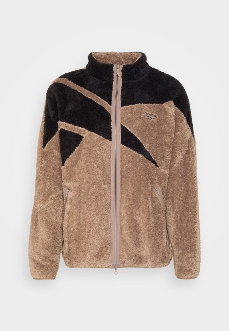 veste reebok vintage homme marron