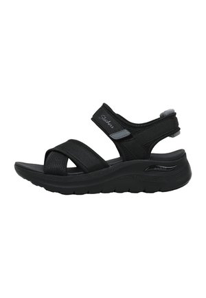 Skechers, Sandalias de cuña - black