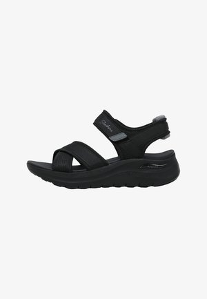Skechers, Sandales compensées - black