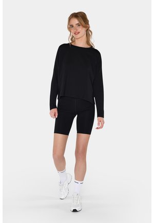 Girlfriend Collective Top dugih rukava - black