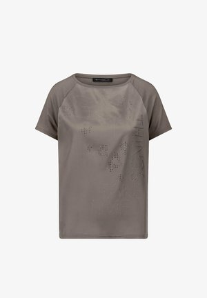 Betty Barclay, BETTY BARCLAY MIT PATCHES CASUAL-SHIRT - T-Shirt print - grau