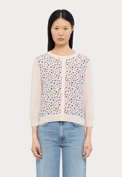 PS Paul Smith WOMENS CARDIGAN - Cardigan - off-white, blue