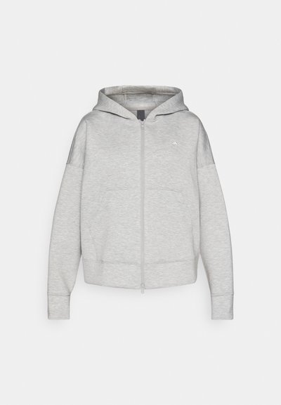 adidas by Stella McCartney SCUBA - Mikina so zipsom - medium grey heather
