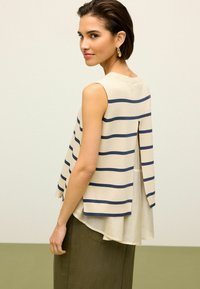 Next SLEEVELESS LAYER - Toppi - navy blue stripe