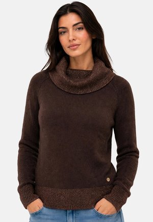 Yes Zee, MAGLIONE - Jersey de punto - marrone