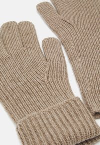 Becksöndergaard WOONA SHORT GLOVES - Gants - dark beige melange