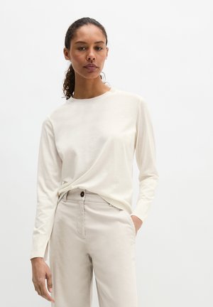 Longsleeve - white cotton