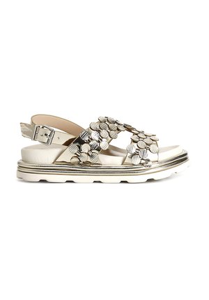 Platform sandals - silver-bronze