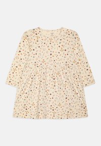 Lindex DRESS FLOWER - Jersey dress - light beige