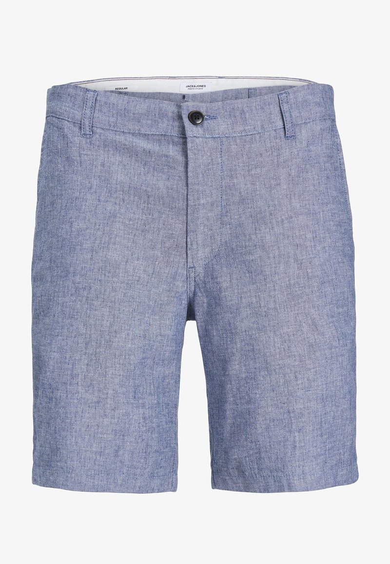 Jack & Jones DAVE MIT REISSVERSCHLUSS UND KNOPF - Short - hellblau
