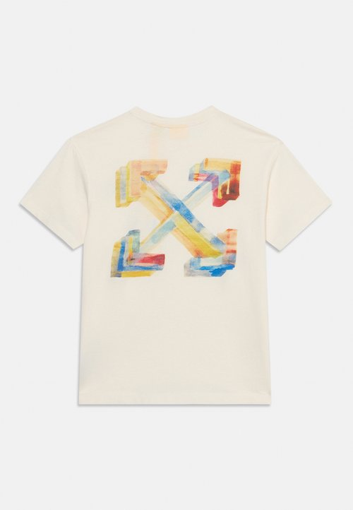 Off-White ARROW WATERCOLOR TEE UNISEX - Print T-shirt - egret — photo 2