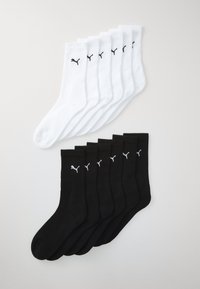 CREW UNISEX 12 PACK - Chaussettes de sport - black/white