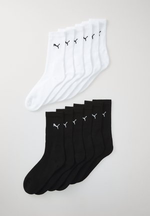 CREW 12 PACK UNISEX - Chaussettes de sport - black/white