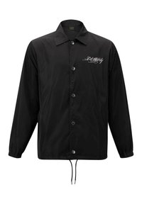 Ed Hardy SKELETON PUNK WATERPROOF COACH - Giacca da mezza stagione - black