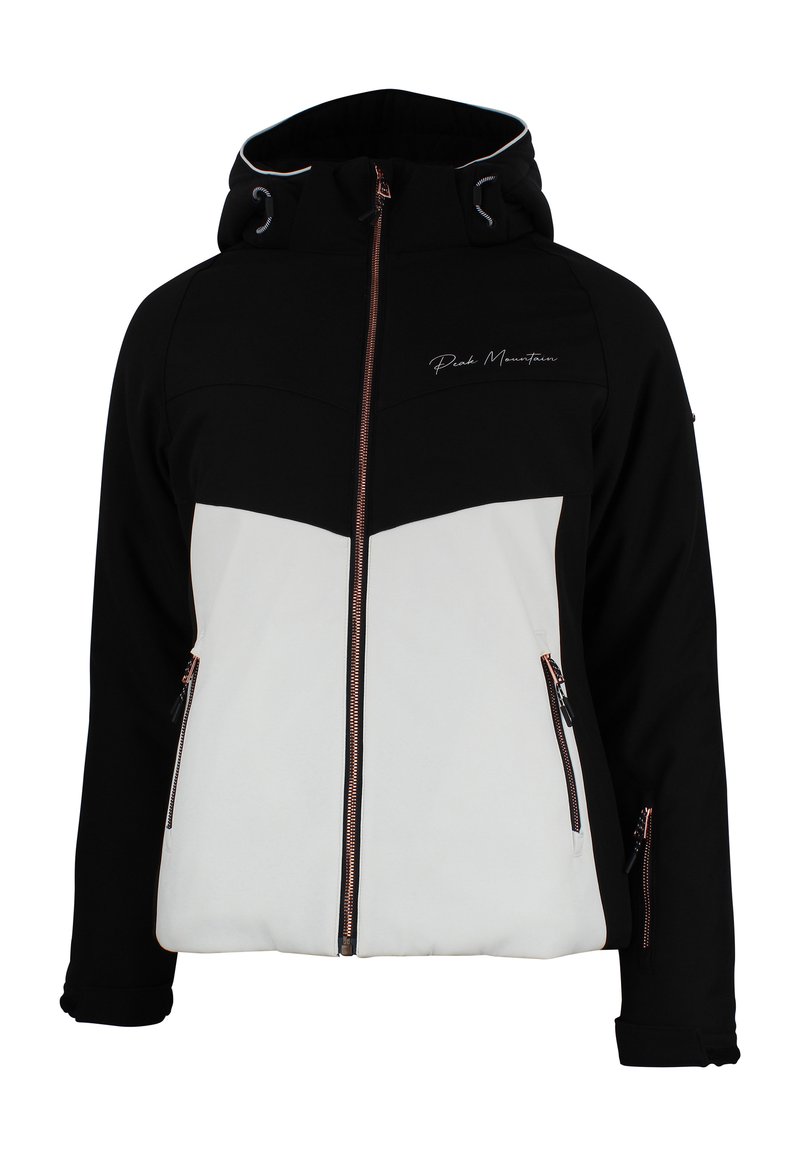 Peak Mountain DE AFOLIR - Chaqueta de entretiempo - blanc noir