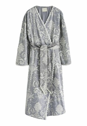 Bademantel - grey josette print