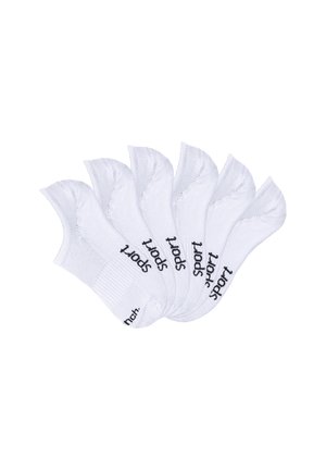 6-PACK - Socken - 6x weiß