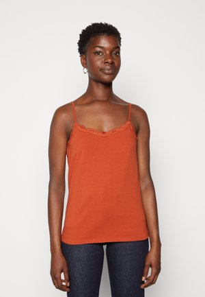Anna Field Top - red