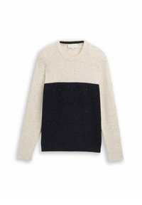 Unausgewählt, offwhite navy color block