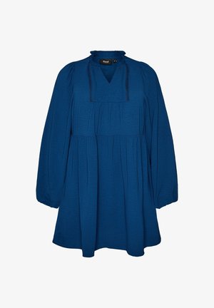 Zizzi, A-LINIEN-KLEID MIT EMPIRE-LINIE - Φόρεμα ημέρας - blau