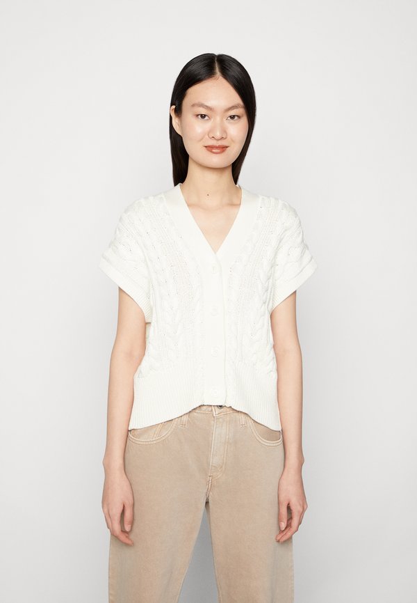 BYOMOLCA CABLE SLIPOVER - Strickjacke