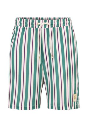 Fila LASTRO - Shorts - antique white two color striped
