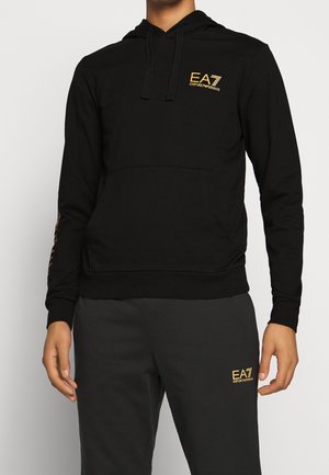 Jersey con capucha - black