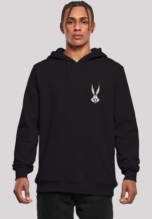 LOONEY TUNES BUGS BUNNY BREAST PRINT - Kapuzenpullover - black