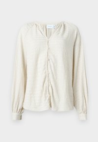 VIBABERA V NECK SHIRT - Blusa - birch