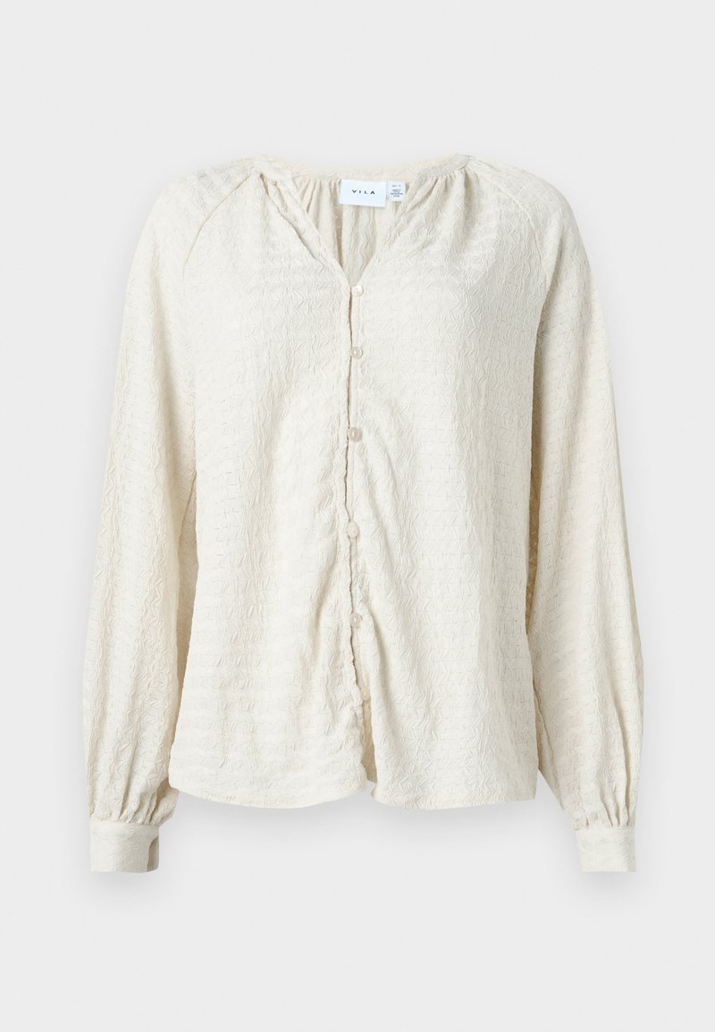 Vila Overhemdblouse crème