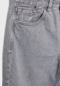 Stradivarius Vaqueros rectos - grey denim