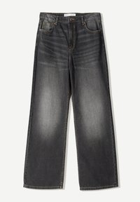 BAGGY JEANS - Traperice opuštenog kroja - black