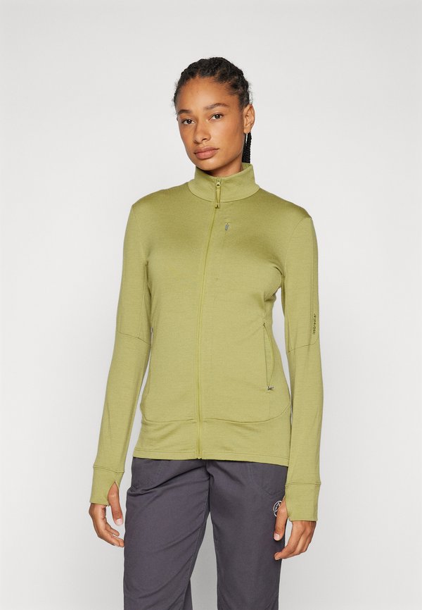MID WEIGHT QUANTUM ZIP - Fleece jacket - olive