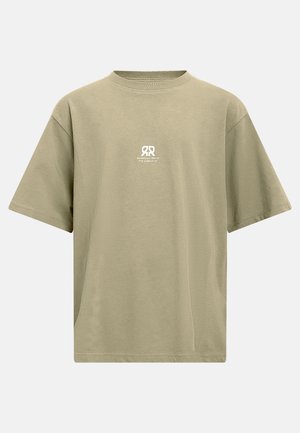 Redefined Rebel, CLYDE TEE BOXY FIT - T-Shirt print - oil green