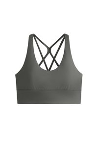 STRAPPY BACK - Sport-BH mit mittlerer Stützkraft - light grey