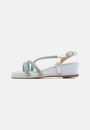 Platform sandals - cancun sky