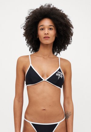 TRIANGOLO - Bikiniyläosa - nero