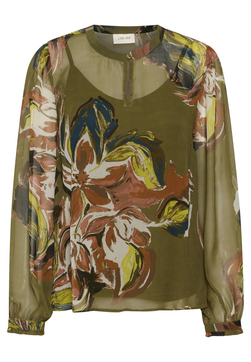 Cream Blouse kaki