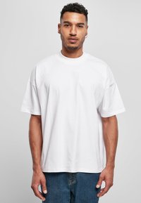 Urban Classics - OVERSIZED MOCK NECK - Navadna majica - white Miniaturna slika 1