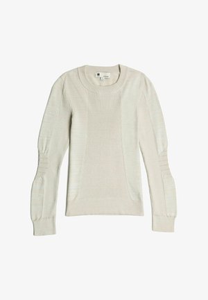 G-STAR, 3D BIKER - Maglione - whitebait dk brick