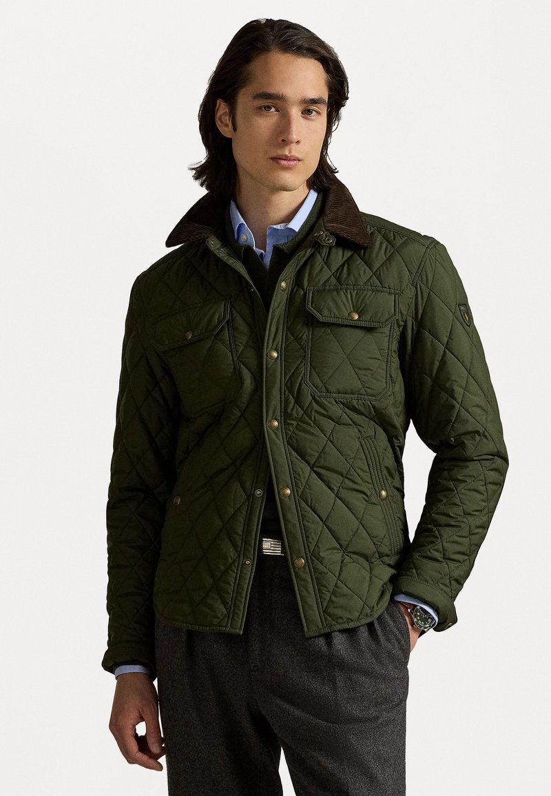 Polo Ralph Lauren THE BEATON QUILTED JACKET - Light jacket - company olive