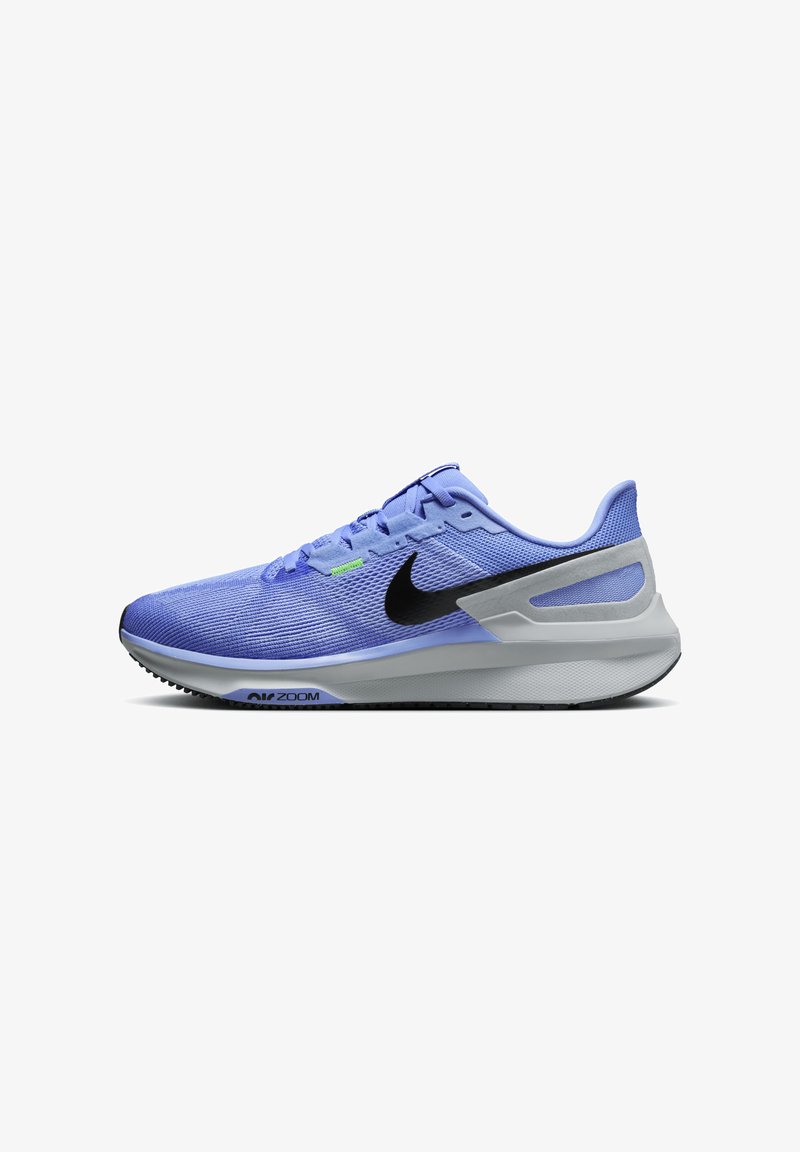 Nike Performance AIR ZOOM STRUCTURE 25 - Chaussures de running sur route - royal pulse wolf grey volt black