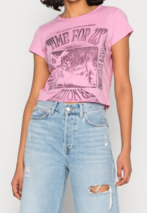 T-shirt con stampa - off-white