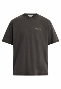 JOHNNY TEE BOXY FIT UNISEX - T-shirt con stampa - pirate black