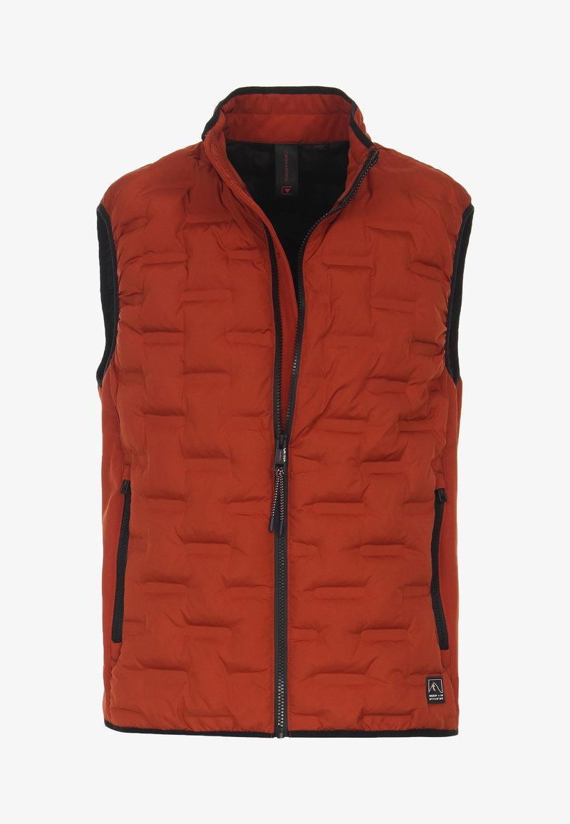 CASAMODA Waistcoat - dunkelorange