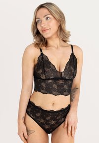 Erlich Textil Bustier - schwarz