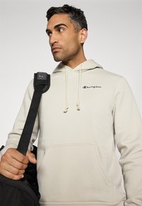 Champion ICONS CONTRAST HOODIE - Kapuzenpullover - beige