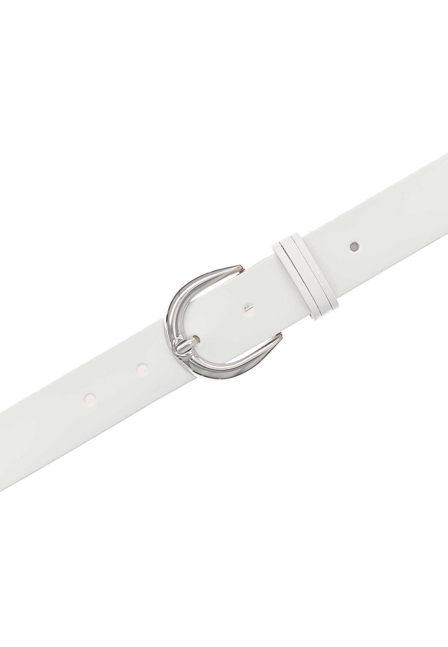 Tamaris 30 MM MIT SCHLIESSE IN GLÄNZENDEM - Belt - weiss/white